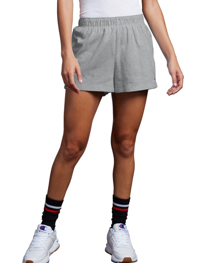 Champion Womens Shorts NZ - Practice 3.5 Grey ( 3106-GQFDV )